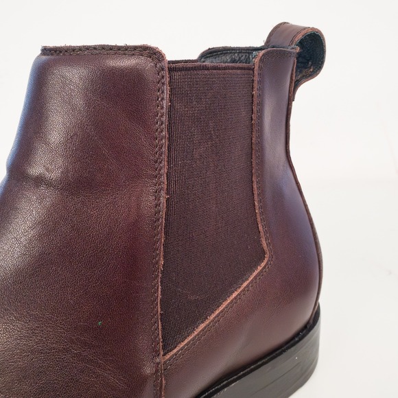 Naot Washington Chelsea Boots Men US 12 Burgundy Brown Leather - Picture 10 of 12